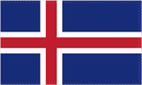 Iceland Official 3'X5' Flag ROUGH TEX® 100D