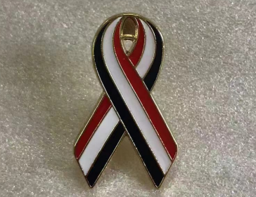 American Ribbon Lapel Pin