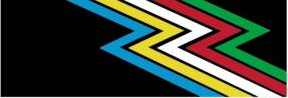 Disability Pride Lightning 12"x18" Flag ROUGH TEX® 100D With Grommets
