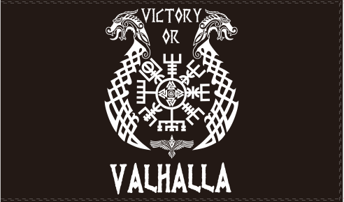 Viking Victory Valhalla 3'X5' Flag ROUGH TEX® 100D