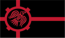 Viking Black & Red Raven 3'X5' Flag ROUGH TEX® 100D