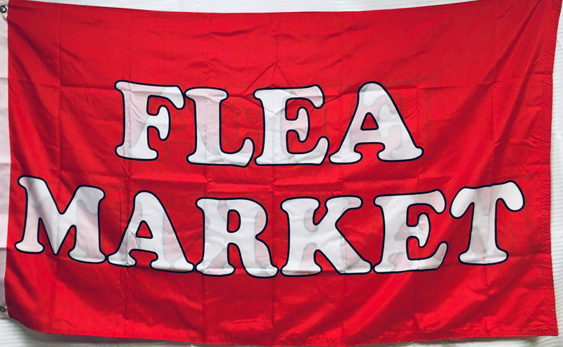 Flea Market Double Sided Flag 3'X5' Rough Tex® 100D