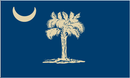Charleston Crescent South Carolina 3'X5' Flag ROUGH TEX® 100D Old SC