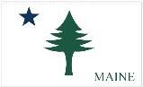 Maine 1901 3'X5' Flag ROUGH TEX® 100D