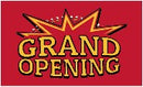 Grand Opening 3'X5' Flag ROUGH TEX® 100D
