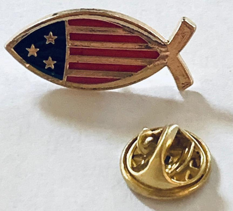 American Christian Lapel Pin