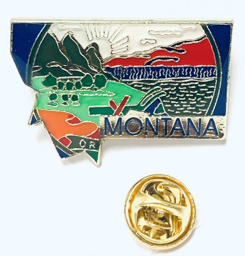 Montana State Lapel Pin
