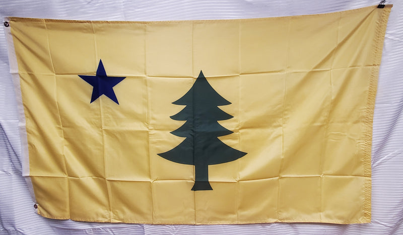 Maine Proposed 3'X5' Flag ROUGH TEX® 100D 1900 Original State Banner