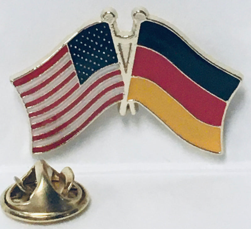 USA Germany Lapel Pin