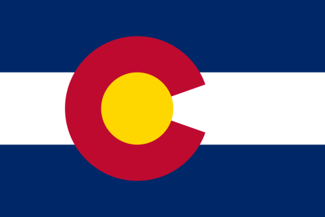 Colorado 3'X5' Flag Rough Tex® 150D Nylon