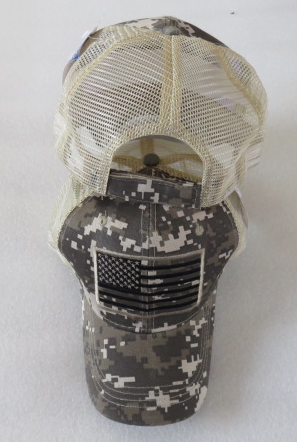 USA Patch Digital Camo Embroidered Cap