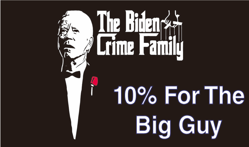 The Biden Crime Family 3'X5' Flag ROUGH TEX® 100D