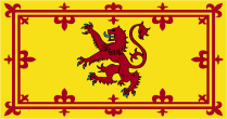 Scotland Lion 3'x5' Embroidered Flag ROUGH TEX® 300D Nylon