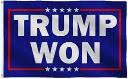 Trump Won 6'x10' Flag ROUGH TEX® 100D