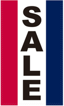 Sale Red White & Blue 5'x3' Double Sided Flag ROUGH TEX® 100D Banner
