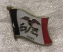 Iowa Wavy Lapel Pin