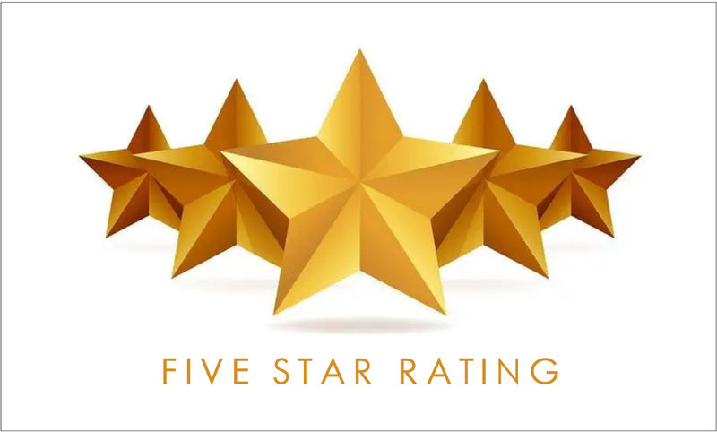 Five Star Rating 3'X5' Flag ROUGH TEX® 100D Hospitality Hotel Restaurant Banner