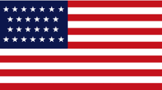 USA 26 Stars 3'x5' Embroidered Flag ROUGH TEX® Cotton