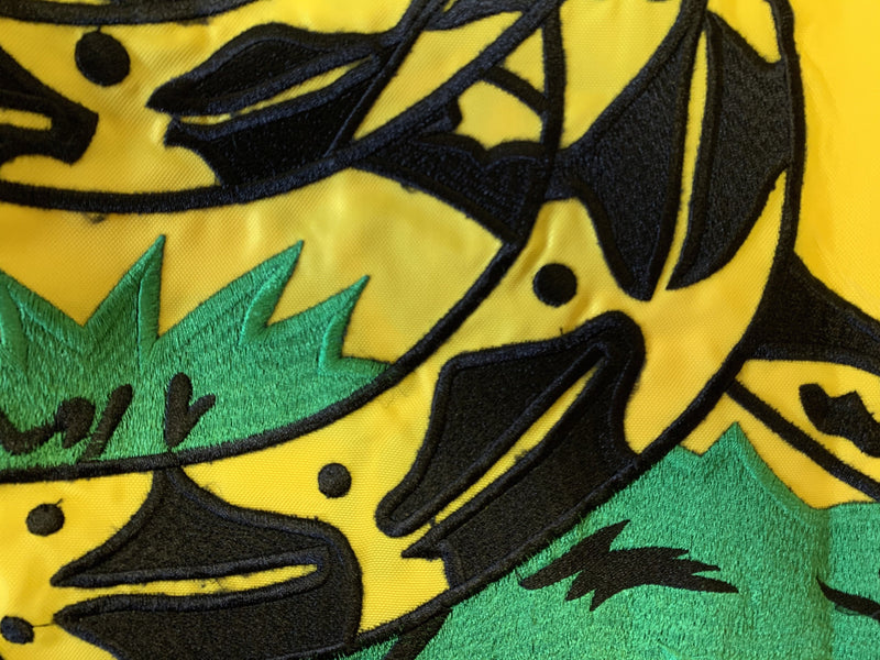 Gadsden House Flag Don't Tread On Me 2.5'x4' Sleeve Rough Tex® 210D Embroidered