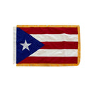 United States 56 Flags Set 3x5 Feet Cotton Gold Fringe Sleeve Premium Indoor Use One of Each American State & all Six U.S.A. Territories