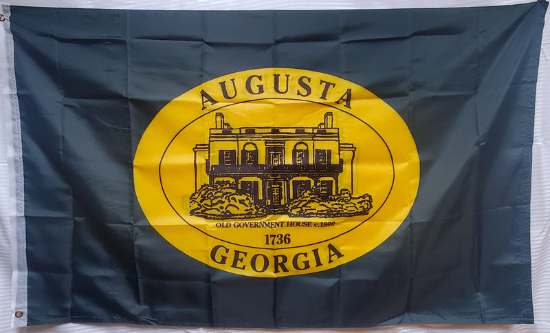 City of Augusta Georgia Official Flag 3'x5' Flag Rough Tex Double Sided