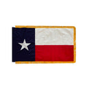 United States 56 Flags Set 3x5 Feet Cotton Gold Fringe Sleeve Premium Indoor Use One of Each American State & all Six U.S.A. Territories
