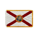 United States 56 Flags Set 3x5 Feet Cotton Gold Fringe Sleeve Premium Indoor Use One of Each American State & all Six U.S.A. Territories