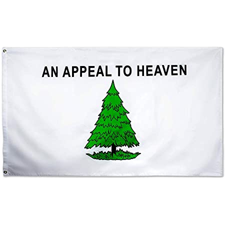 An Appeal To Heaven 3'x5' Embroidered Flag ROUGH TEX® 210D Oxford Nylon