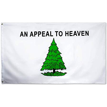 An Appeal To Heaven Vintage 3'x5' Embroidered Flag ROUGH TEX® 420D Oxford Nylon