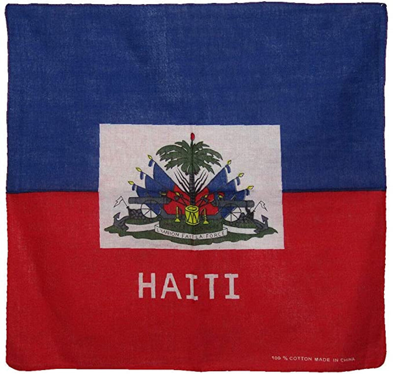 Haiti 22"x22" Cotton Bandana