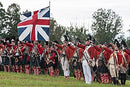 British King's Colors Historical Reproduction Flag | 6x6 Ft | 100% Natural Cotton | All Sewn | Made to Order
