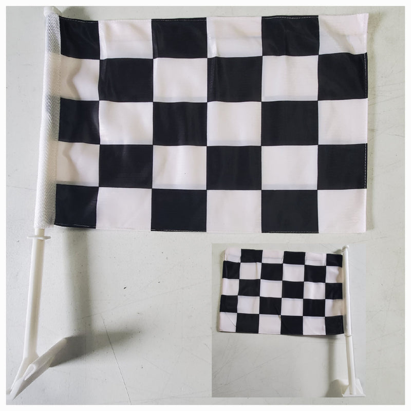 Checker Race Car Flags 12"x18"