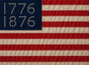 Premium 1876 Centennial American Flag Natural Cotton 3'x5' (Made to Order)