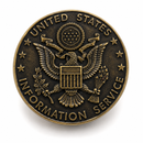 Vintage United States Information Service (USIS) Eagle Lapel Pin | Collector's Piece