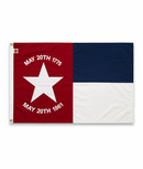 North Carolina Republic 3'x5' Nylon Flag — 300D | NC Historic State Flag 1775 1861