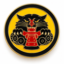 U.S. Army Tank Destroyer Insignia-Style Enamel Lapel Pin