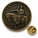 Stone Mountain 1925 Commemorative Medallion Lapel Pin