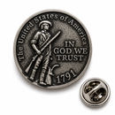 In God We Trust 1791 Lapel Pin