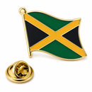 Jamaica Wavy Lapel Pin