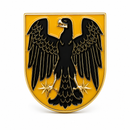 German Bundesadler Eagle Lapel Pin | Gold & Black | Military Heritage Collector Pin
