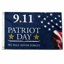 9/11 Patriot Day 25th Anniversary Flag | We Will Never Forget | 3x5 ft | Rough Tex® 100D