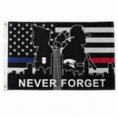 Never Forgotten 9/11 USA Memorial Flag | 3x5 ft | Rough Tex® 100D