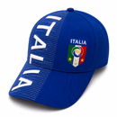 Italia Blue Custom Embroidered Hat