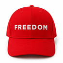 Freedom Charlie Kirk Tribute Custom Embroidered Hat