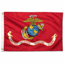 USMC Flag | 3'x5' ROUGH TEX® Embroidered Double Sided | Premium Marine Corps Flag