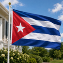 Cuba Flag | 6'x10' ROUGH TEX® Cotton | Brass Grommets & Canvas Header | Large Display Size