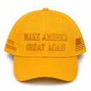 Make America Great Again Gold Premium Embroidered Hat