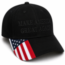 Make America Great Again Blackout USA Bill Embroidered Hat