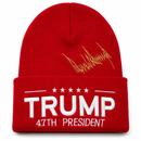 Trump 47th President Signature Series Make America Great Again Beanie | 2 Styles & Colors