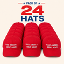Make America Great Again Original Red Trump Hat | First Edition (24-Pack)
